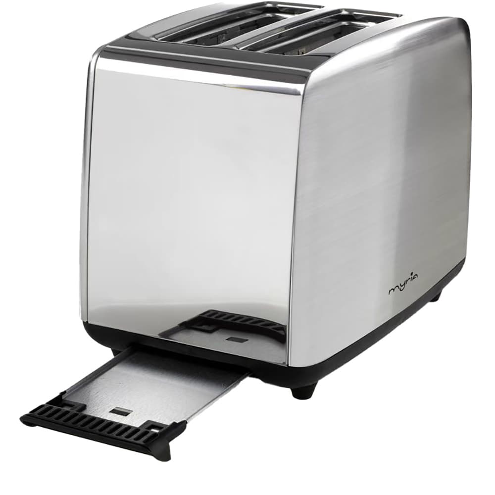 Prajitor de paine MYRIA MY4734, 2 felii, 920W, argintiu