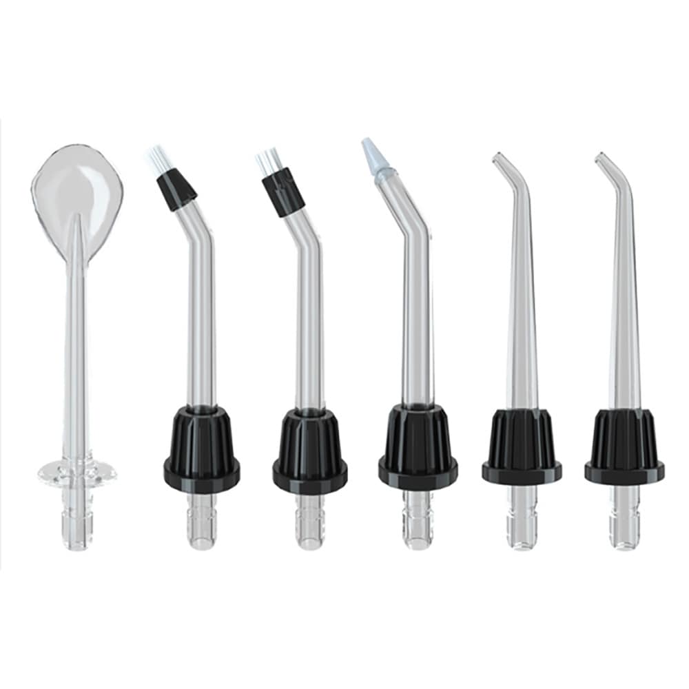 Irigator bucal MYRIA MY4905BK, 6 capete, 240ml, negru