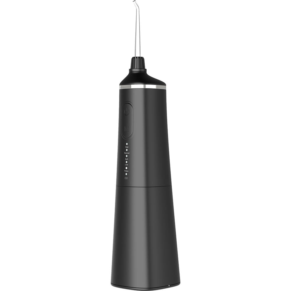 Irigator bucal MYRIA MY4905BK, 6 capete, 240ml, negru