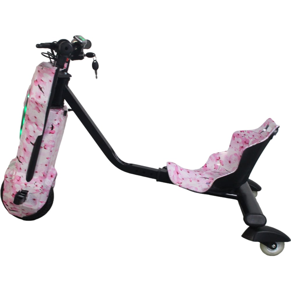 Tricicleta electrica MYRIA Drifter Sky Rider MY7056PK, 8 inch, roz