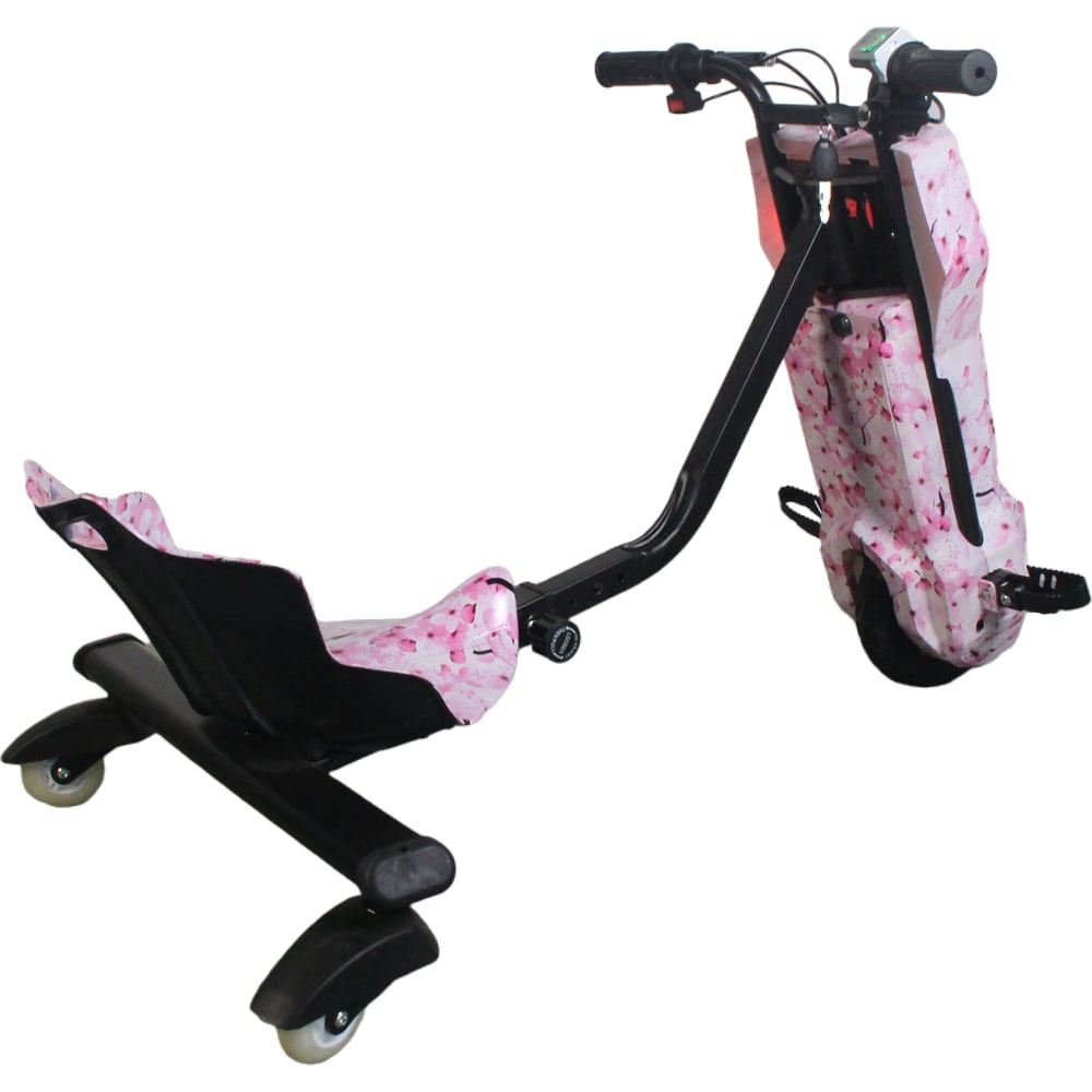 Tricicleta electrica MYRIA Drifter Sky Rider MY7056PK, 8 inch, roz