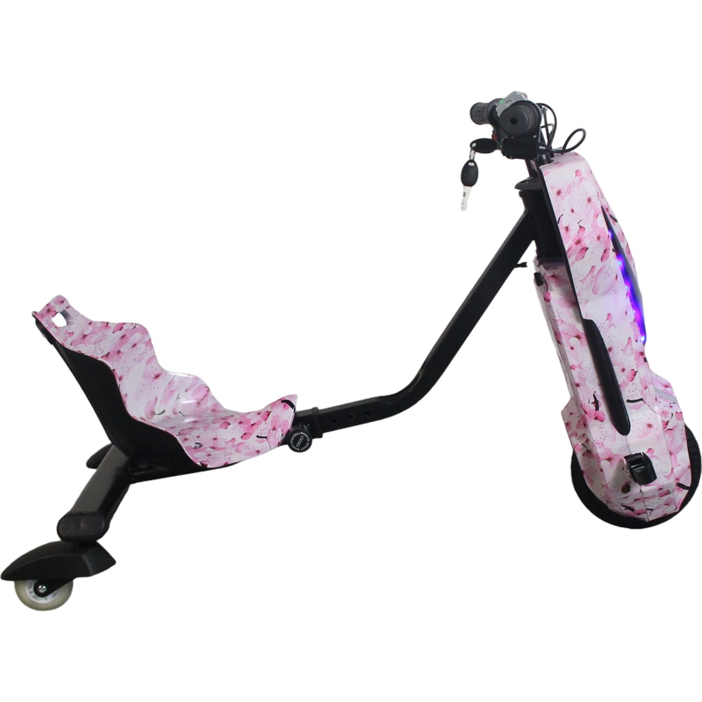 Tricicleta electrica MYRIA Drifter Sky Rider MY7056PK, 8 inch, roz