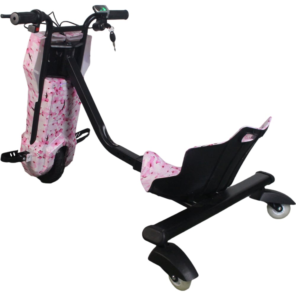 Tricicleta electrica MYRIA Drifter Sky Rider MY7056PK, 8 inch, roz