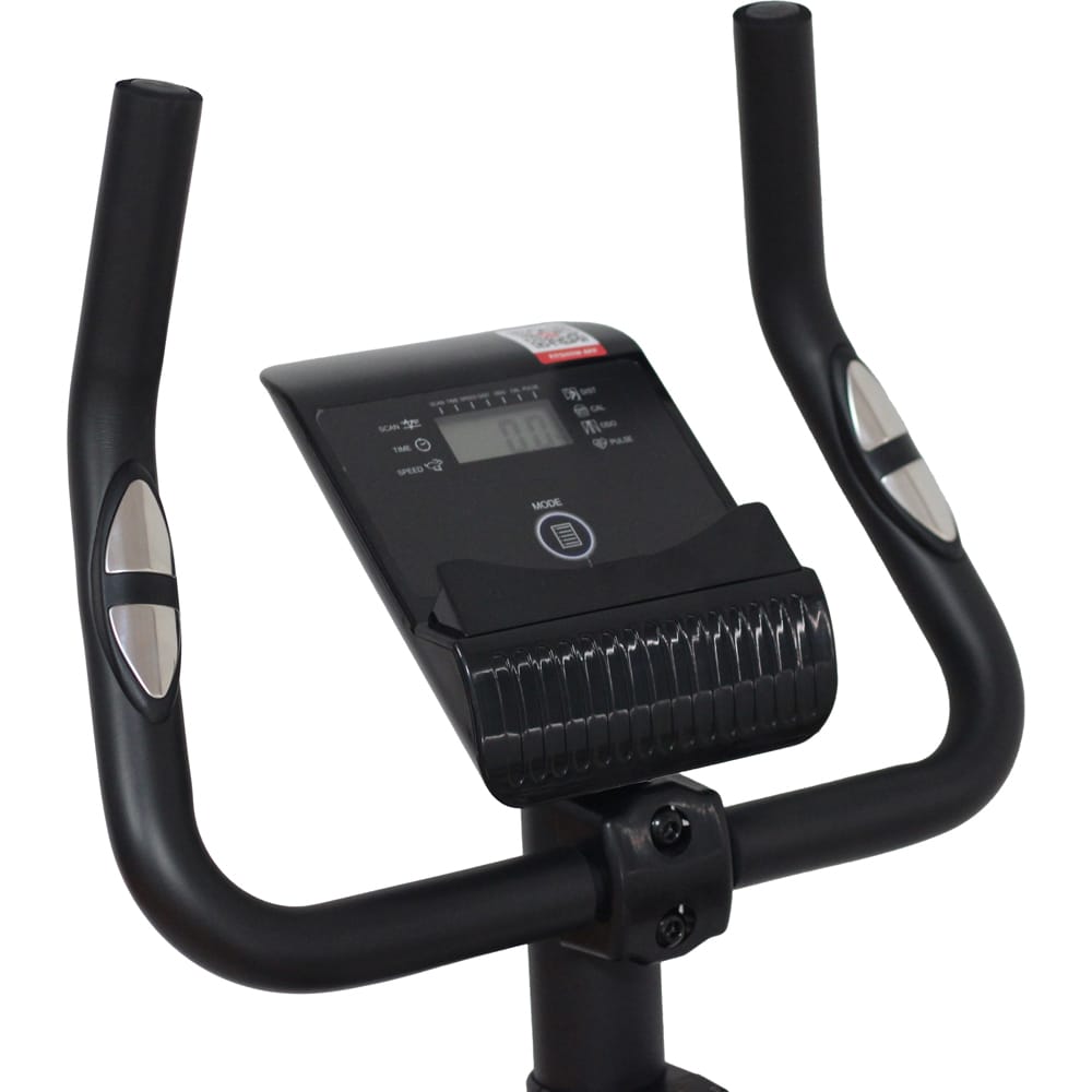 Bicicleta fitness MYRIA MY7296, volanta 6kg, greutate suportata 120kg, negru