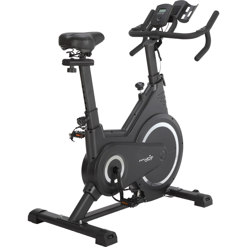 Bicicleta fitness MYRIA MY7298, volanta 13kg, greutate suportata 120kg, negru