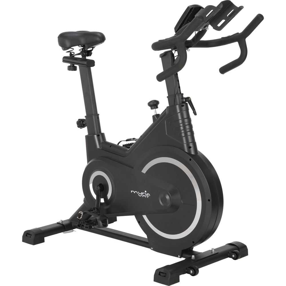 Bicicleta fitness MYRIA MY7298, volanta 13kg, greutate suportata 120kg, negru