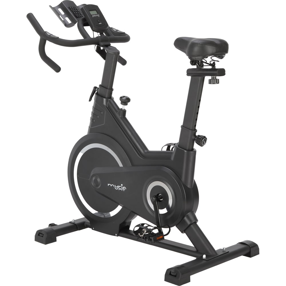 Bicicleta fitness MYRIA MY7298, volanta 13kg, greutate suportata 120kg, negru