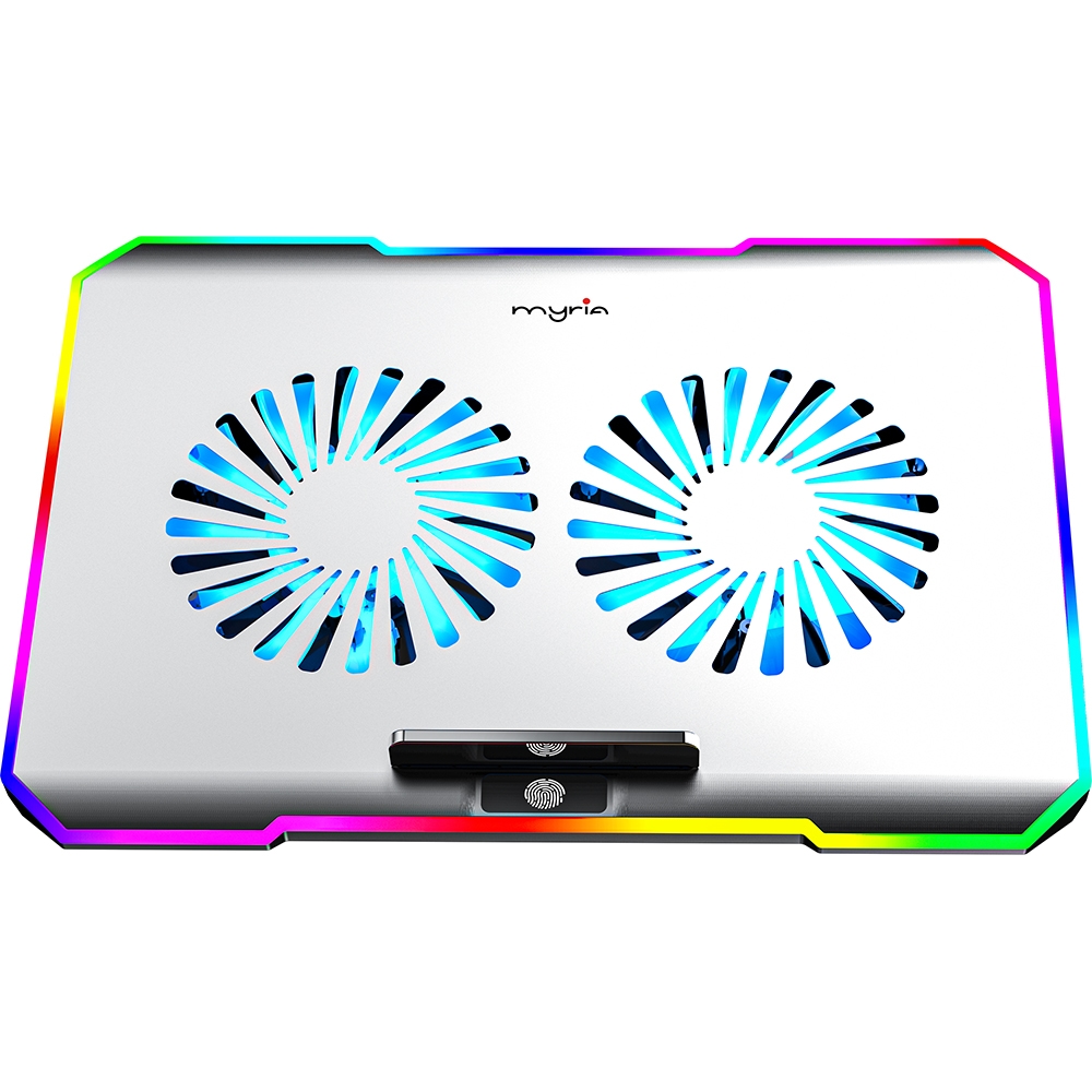 Suport laptop MYRIA MY8080, 15.6", alb