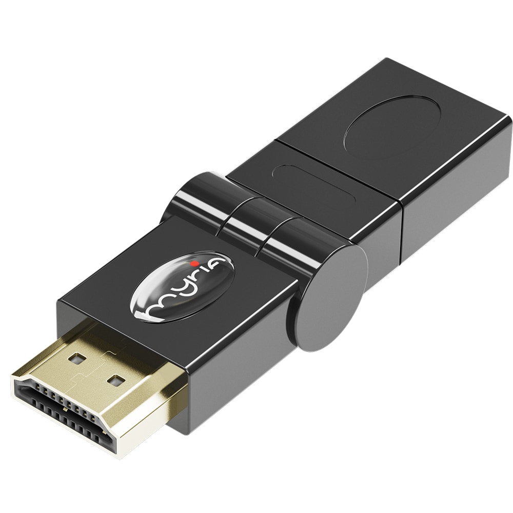 Adaptor HDMI - HDMI MYRIA MY8087, negru