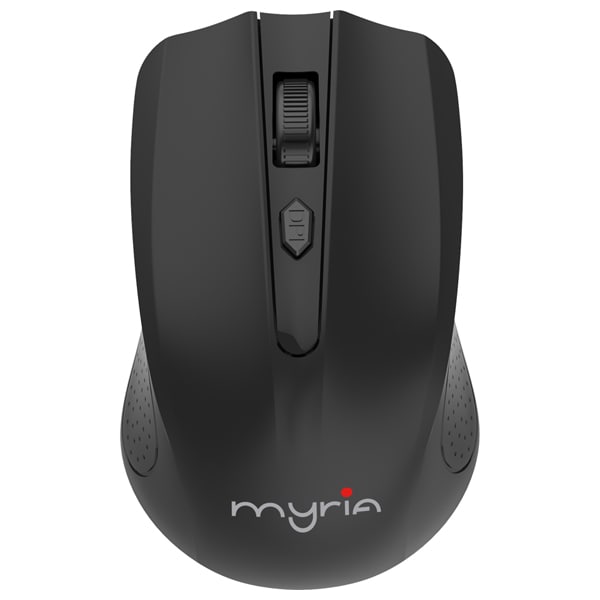 Mouse Wireless MYRIA MY8507, 1600 dpi, negru