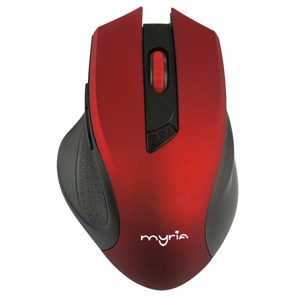 Mouse Wireless MYRIA MY8516RD, 1600 dpi, rosu