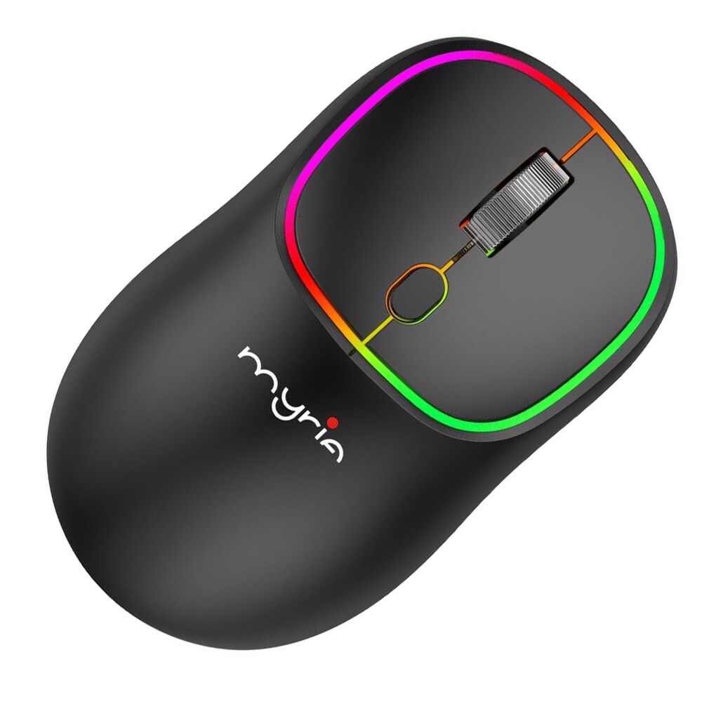 Mouse Wireless MYRIA MY8538, 1600 dpi, negru
