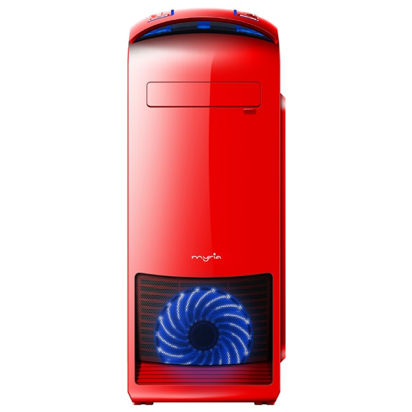 Carcasa PC MYRIA MY8729, USB 3.0, 400W, rosu