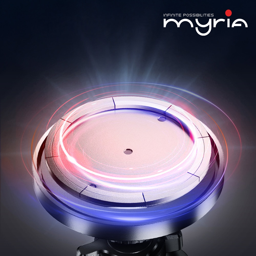 Suport auto universal MYRIA MY9102FRF, ventilatie, negru