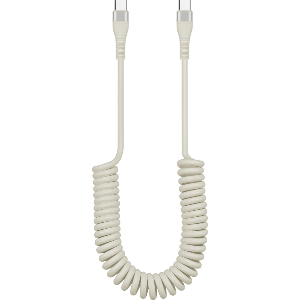 Cablu date MYRIA MY9107GY, USB-C - USB-C, 1m, gri