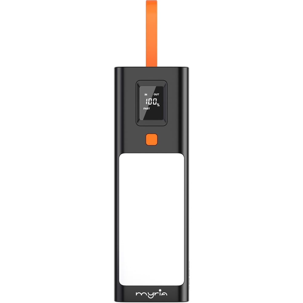 Baterie externa MYRIA MY9204, 20000mAh, 1x USB-A, 1x USB-C Power Delivery 100W, negru