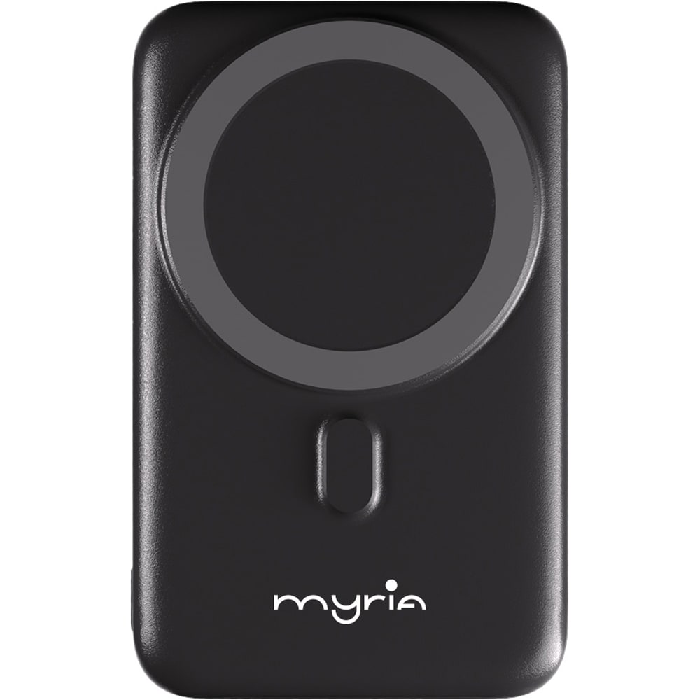 Baterie externa MYRIA MY9206, 10000mAh, 1x USB-A, 1x USB-C Power Delivery 20W, negru