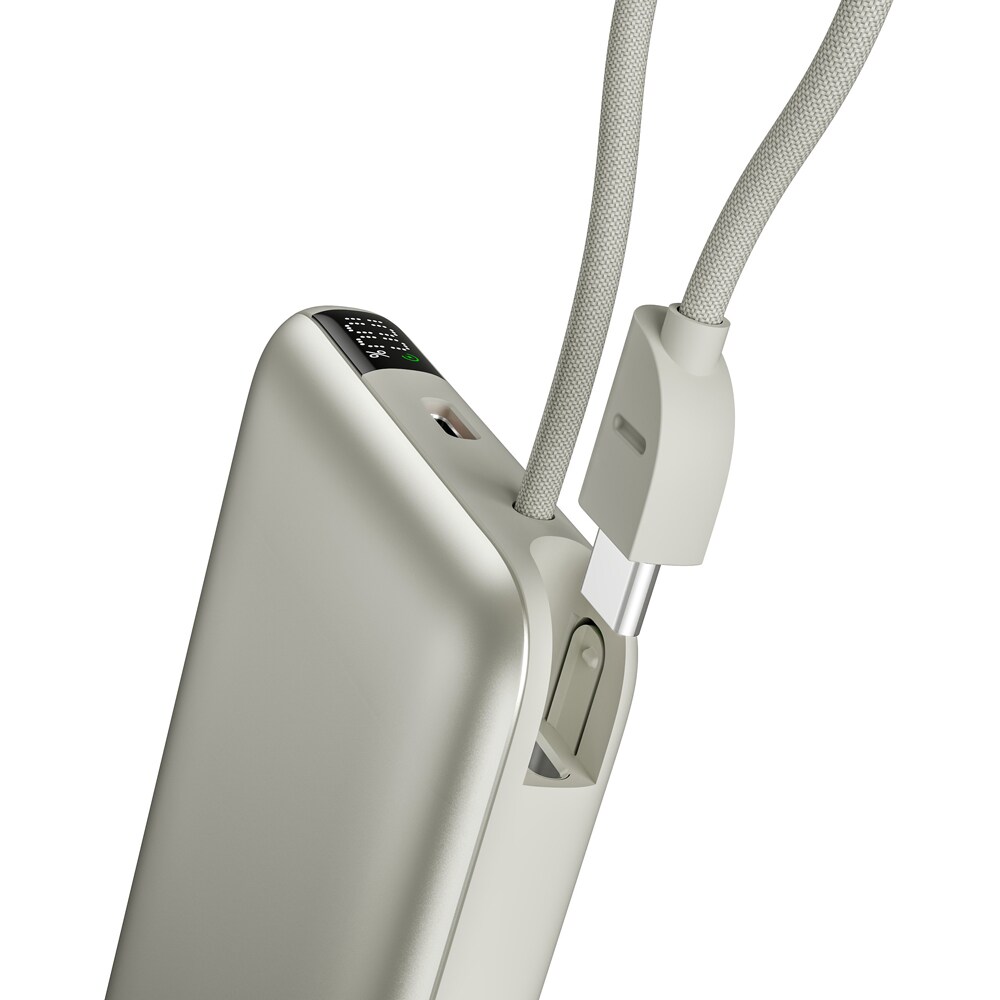 Baterie externa MYRIA MY9214SV, 10000 mAh, USB-C, magnetic, argintiu