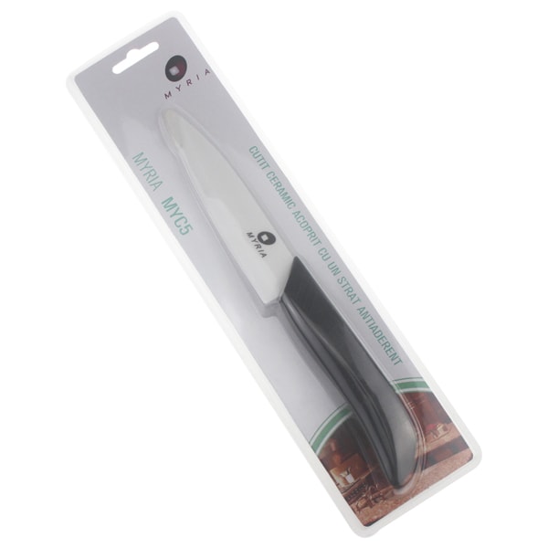 Cutit universal MYRIA MYC5, 12.3cm, ceramic, negru