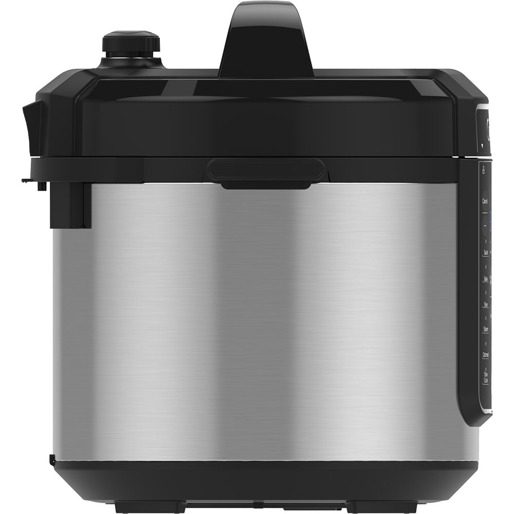 Multicooker MIDEA MY-CS6037WPB, 6l, 1000W, 8 programe, argintiu-negru