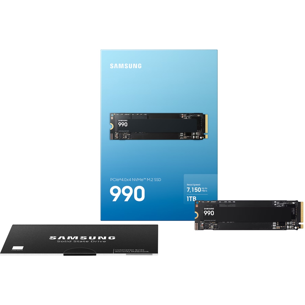 Solid-State Drive (SSD) SAMSUNG 990, 1TB, PCI Express 4.0 x4, M.2, MZ-V9V1T0BW