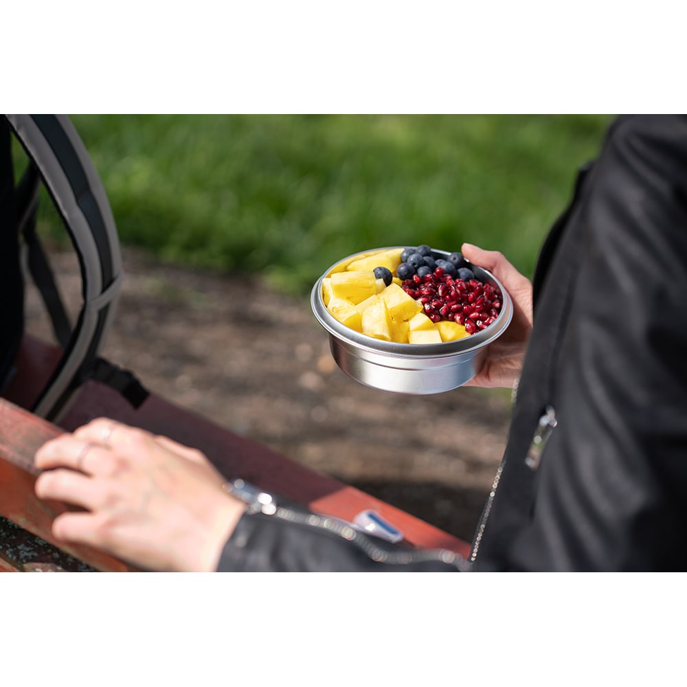 Caserola TEFAL Masterseal N1150210,  0.7L, otel inoxidabil, gri