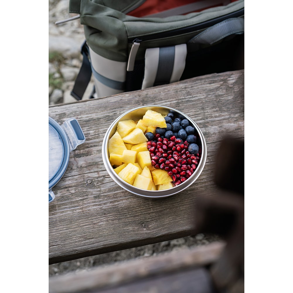 Caserola TEFAL Masterseal N1150210,  0.7L, otel inoxidabil, gri