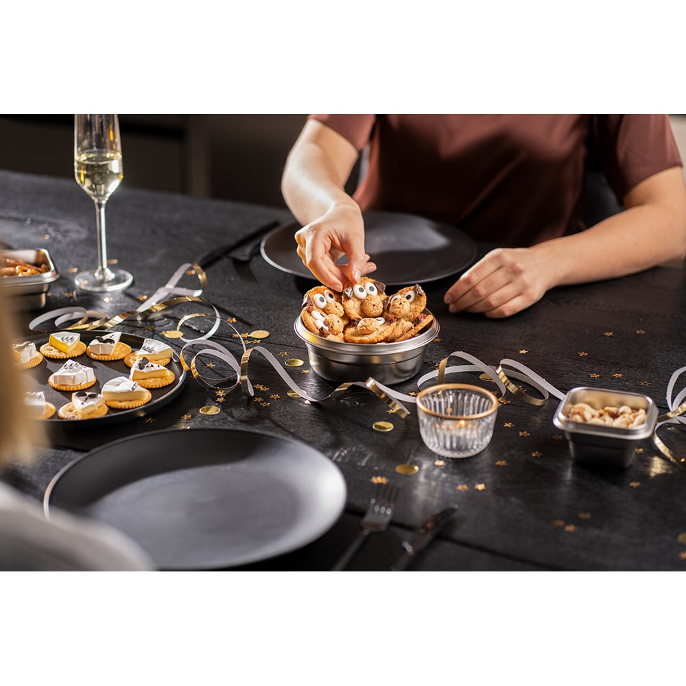 Caserola TEFAL Masterseal N1150210,  0.7L, otel inoxidabil, gri