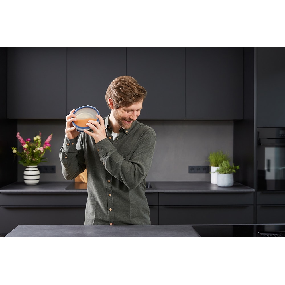 Caserola TEFAL Masterseal N1150210,  0.7L, otel inoxidabil, gri