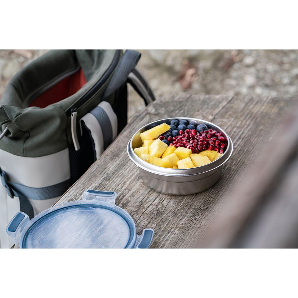 Caserola TEFAL Masterseal N1150210,  0.7L, otel inoxidabil, gri