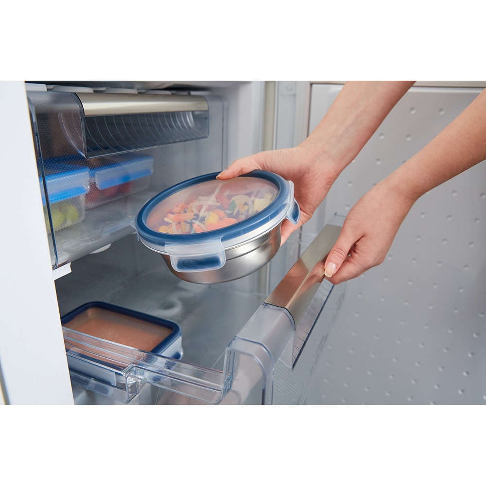 Caserola TEFAL Masterseal N1150210,  0.7L, otel inoxidabil, gri