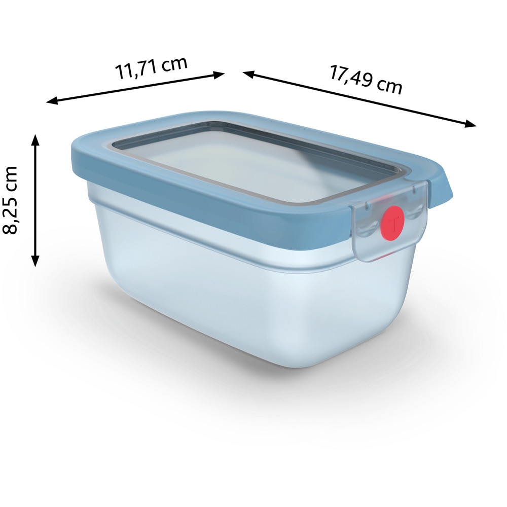 Caserola TEFAL Oneclick N1210410, 0.75l, plastic, albastru