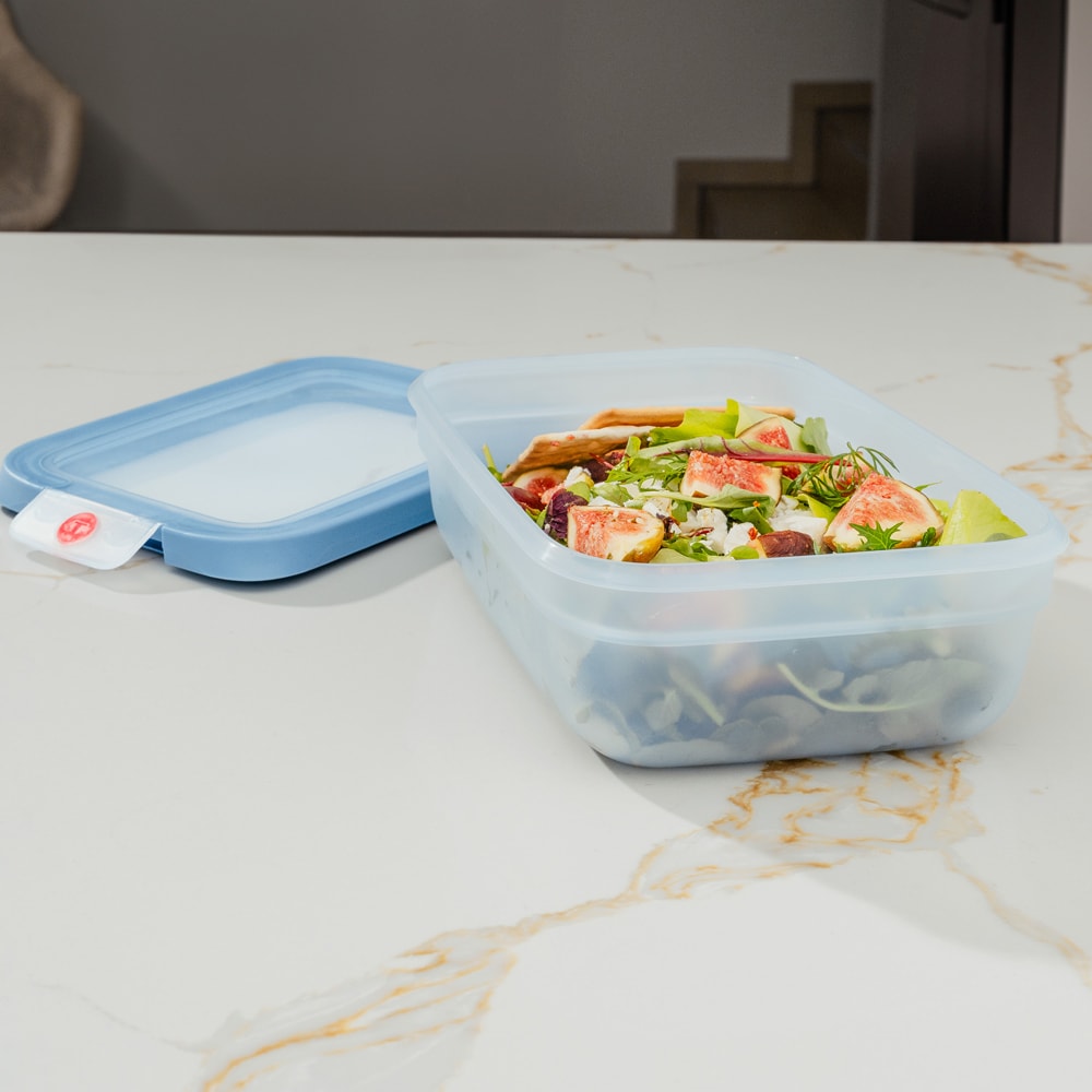 Caserola TEFAL Oneclick N1210410, 0.75l, plastic, albastru