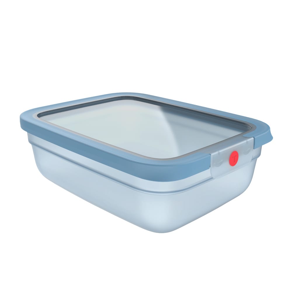 Caserola TEFAL Oneclick N1211310, 2.3l, plastic, albastru