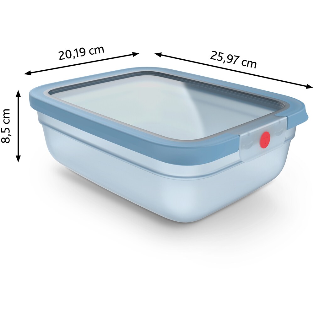 Caserola TEFAL Oneclick N1211310, 2.3l, plastic, albastru