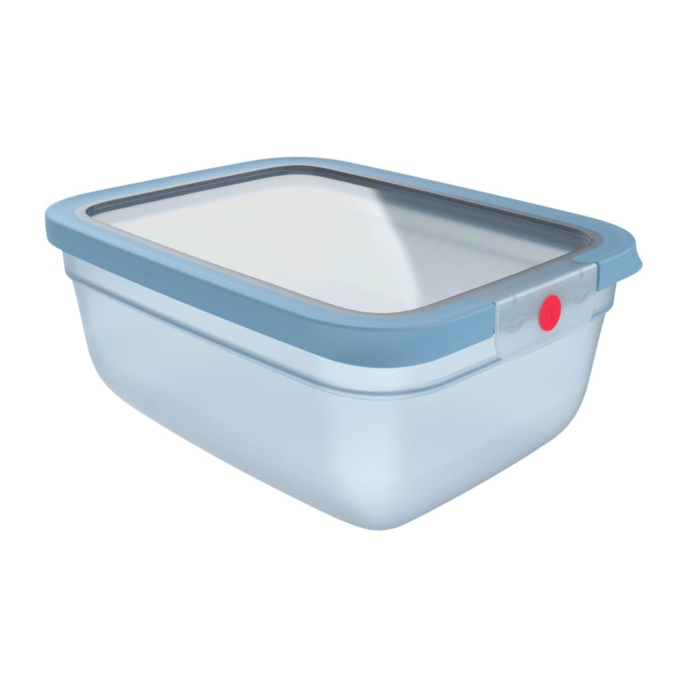 Caserola TEFAL Oneclick N1211610, 3l, plastic, albastru