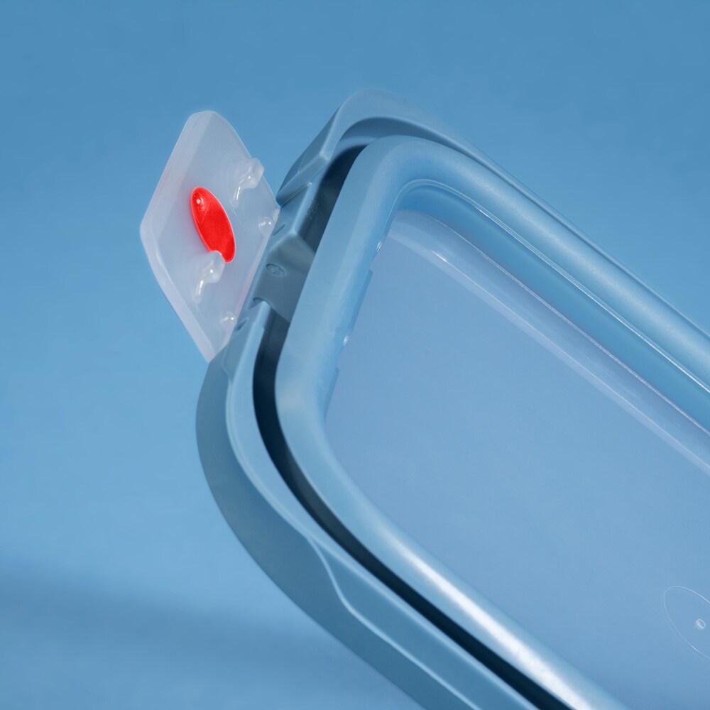 Caserola TEFAL Oneclick N1211610, 3l, plastic, albastru