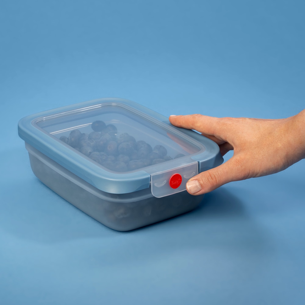 Set caserole TEFAL Oneclick N1230210, 5 piese, 0.5-2.3l, plastic, albastru