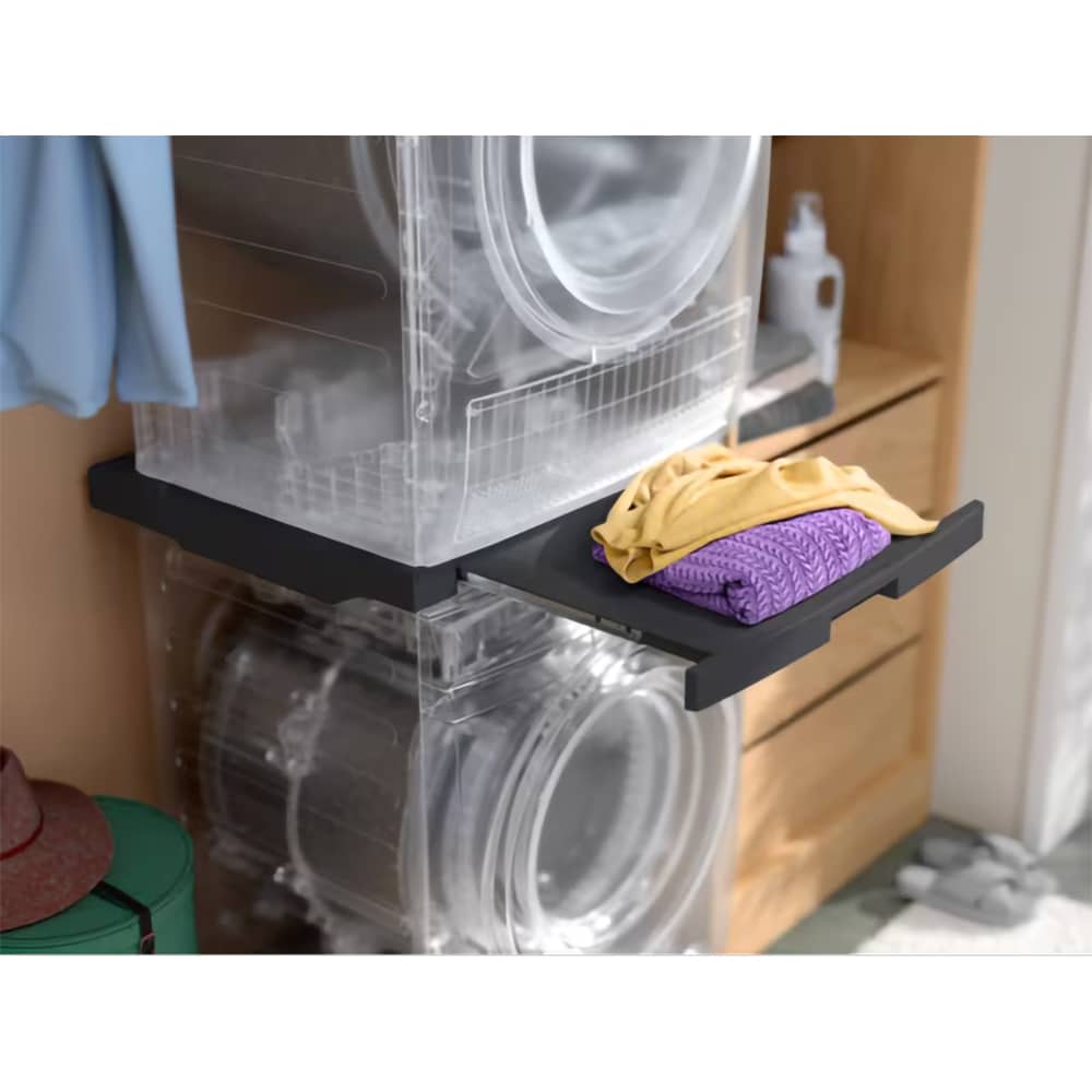 Kit suprapunere uscator si masina de spalat de rufe ELECTROLUX N1WYHSK6, gri