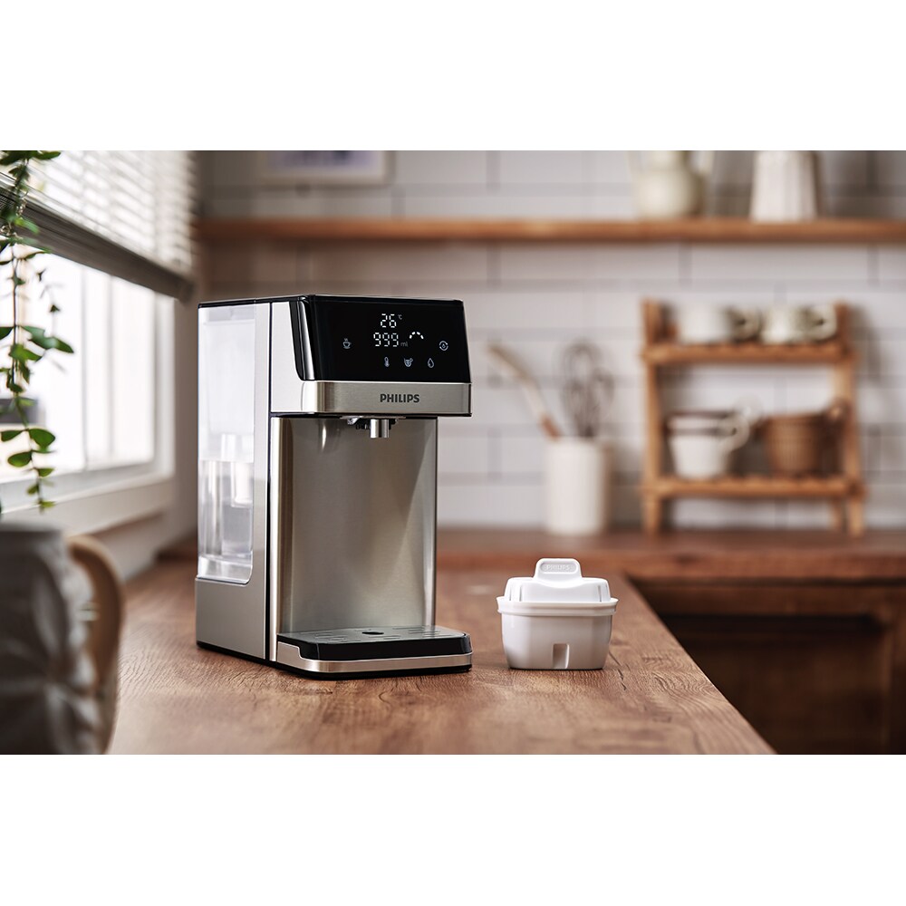 Dozator filtrate apa PHILIPS 218587, 2.2l, argintiu-negru