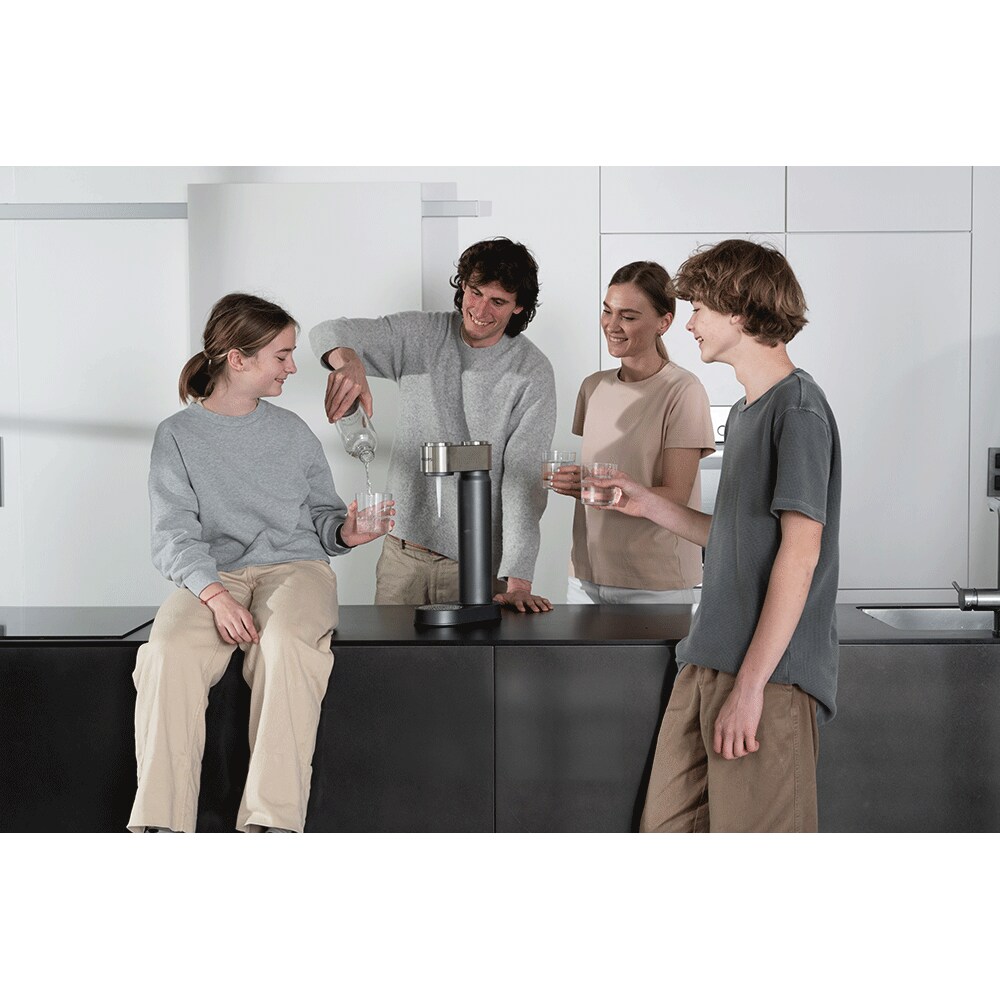 Aparat bauturi carbogazoase PHILIPS Viva 218617, alb-argintiu