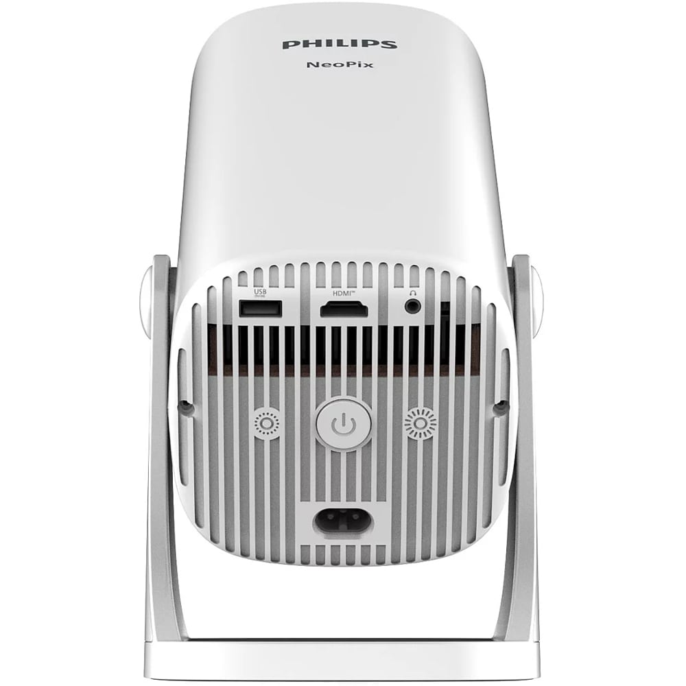 Videoproiector PHILIPS NeoPix Smart 230, Full HD, 250 lumeni, Wi-Fi, alb