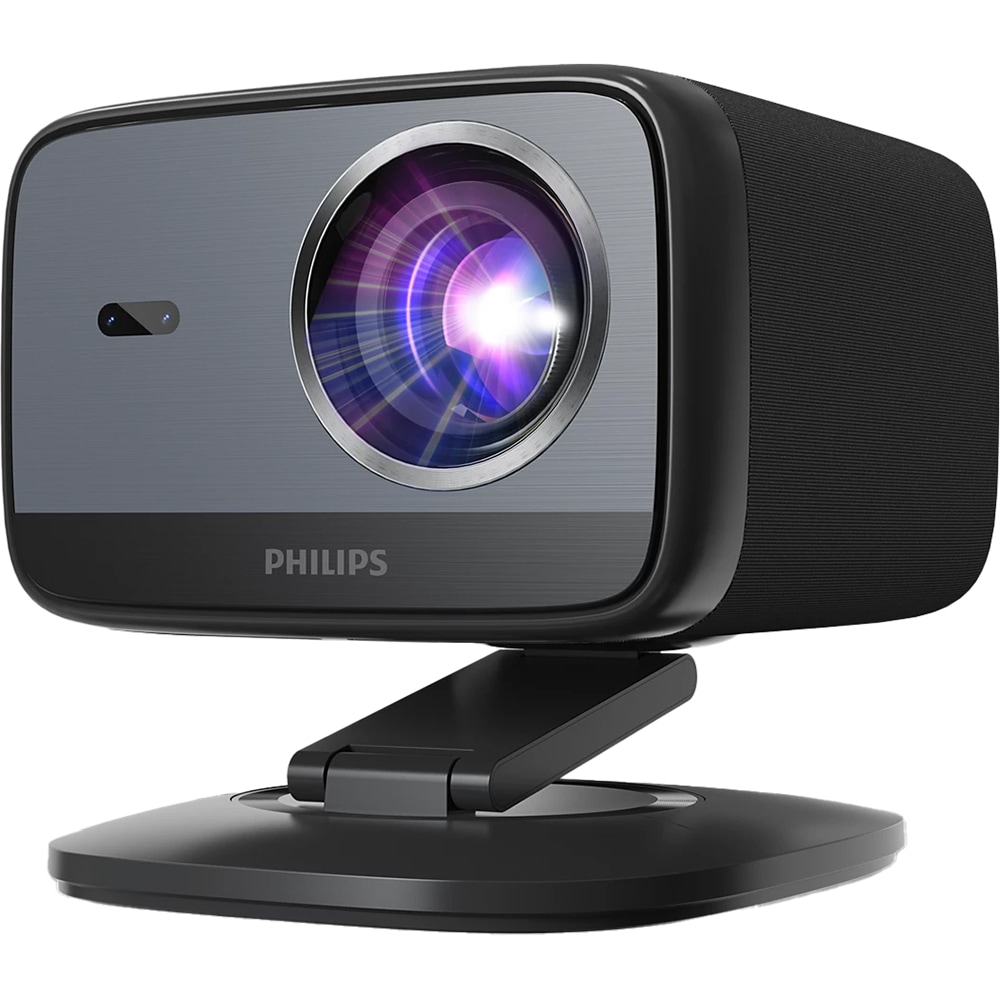 Videoproiector PHILIPS NeoPix 450 Smart, Full HD, 500 lumeni, Wi-Fi, negru