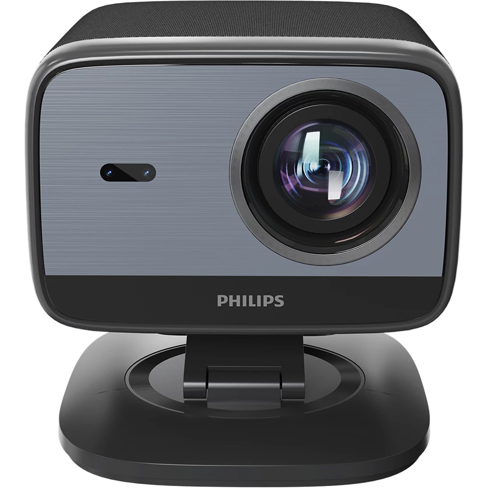 Videoproiector PHILIPS NeoPix 450 Smart, Full HD, 500 lumeni, Wi-Fi, negru