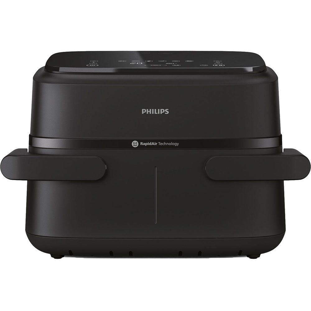 Friteuza cu aer cald dubla PHILIPS Seria 1000 NA150/00, 7.1l, 2450W, negru