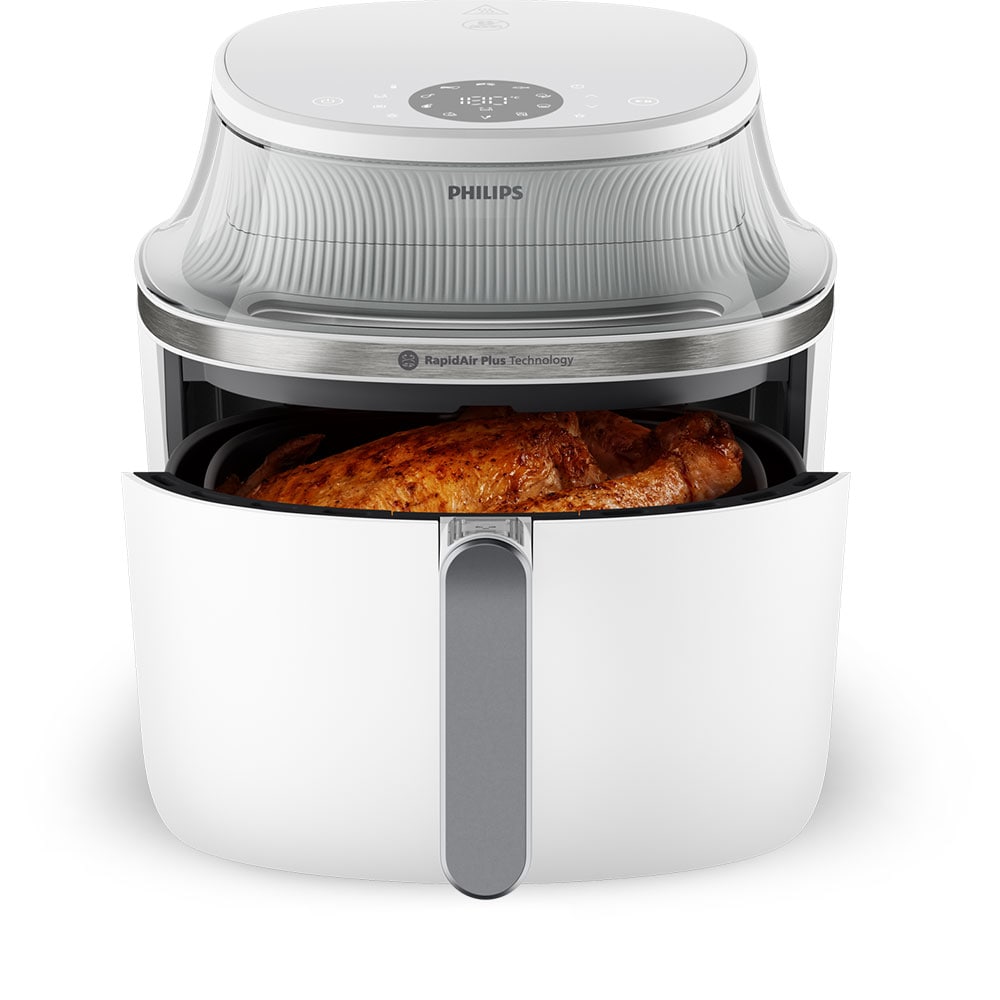 Friteuza cu aer cald PHILIPS Seria 3000 NA331/10, 6.2l, 1700W, alb
