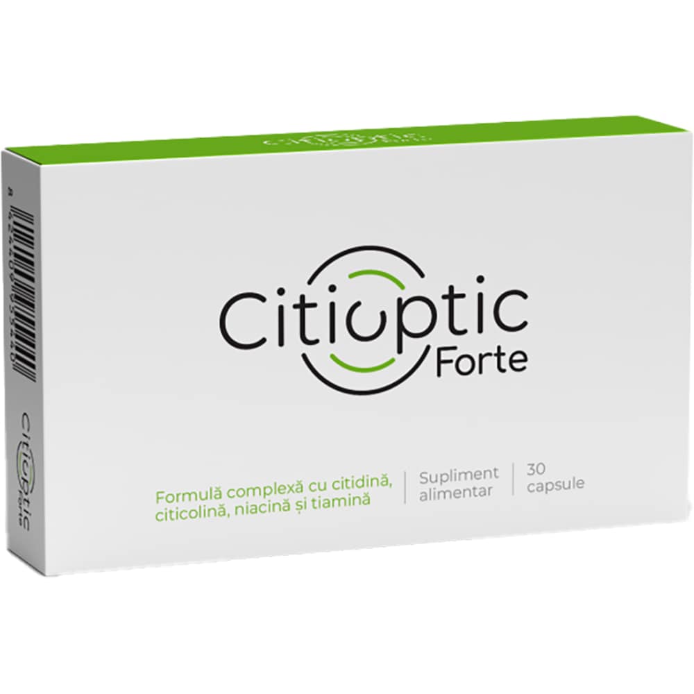 Supliment Citioptic Forte, 30 capsule, NATURPHARMA