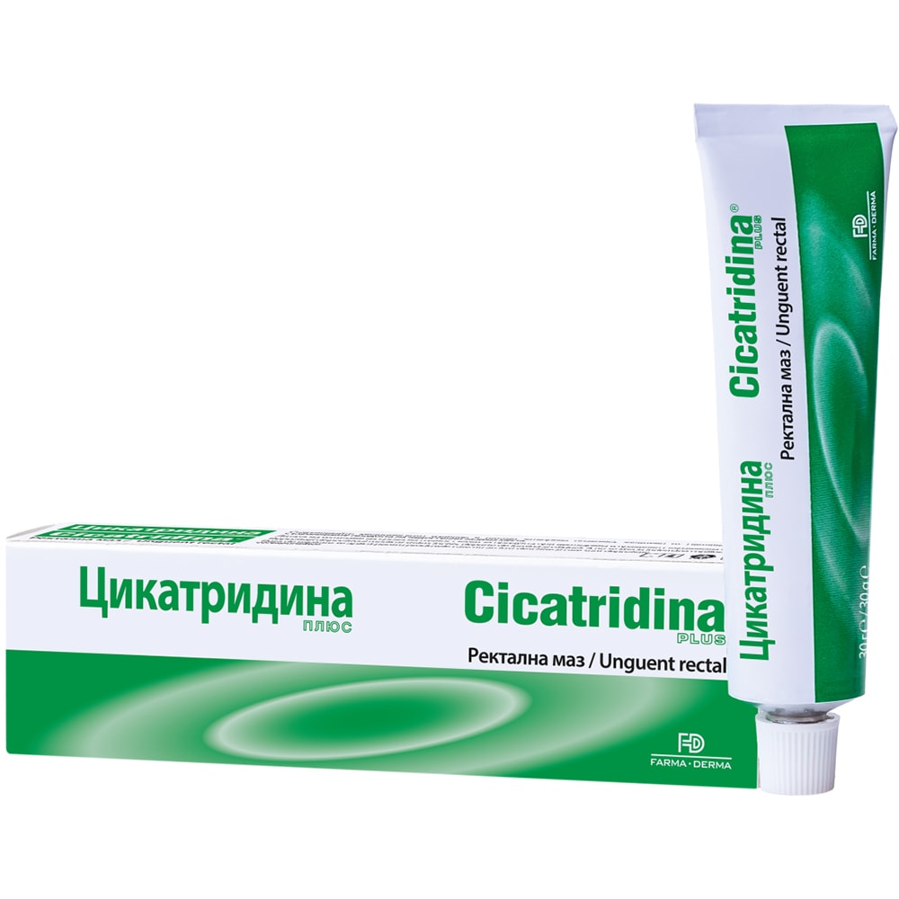 Unguent Cicatridina Plus Rectal, 30 g, NATURPHARMA