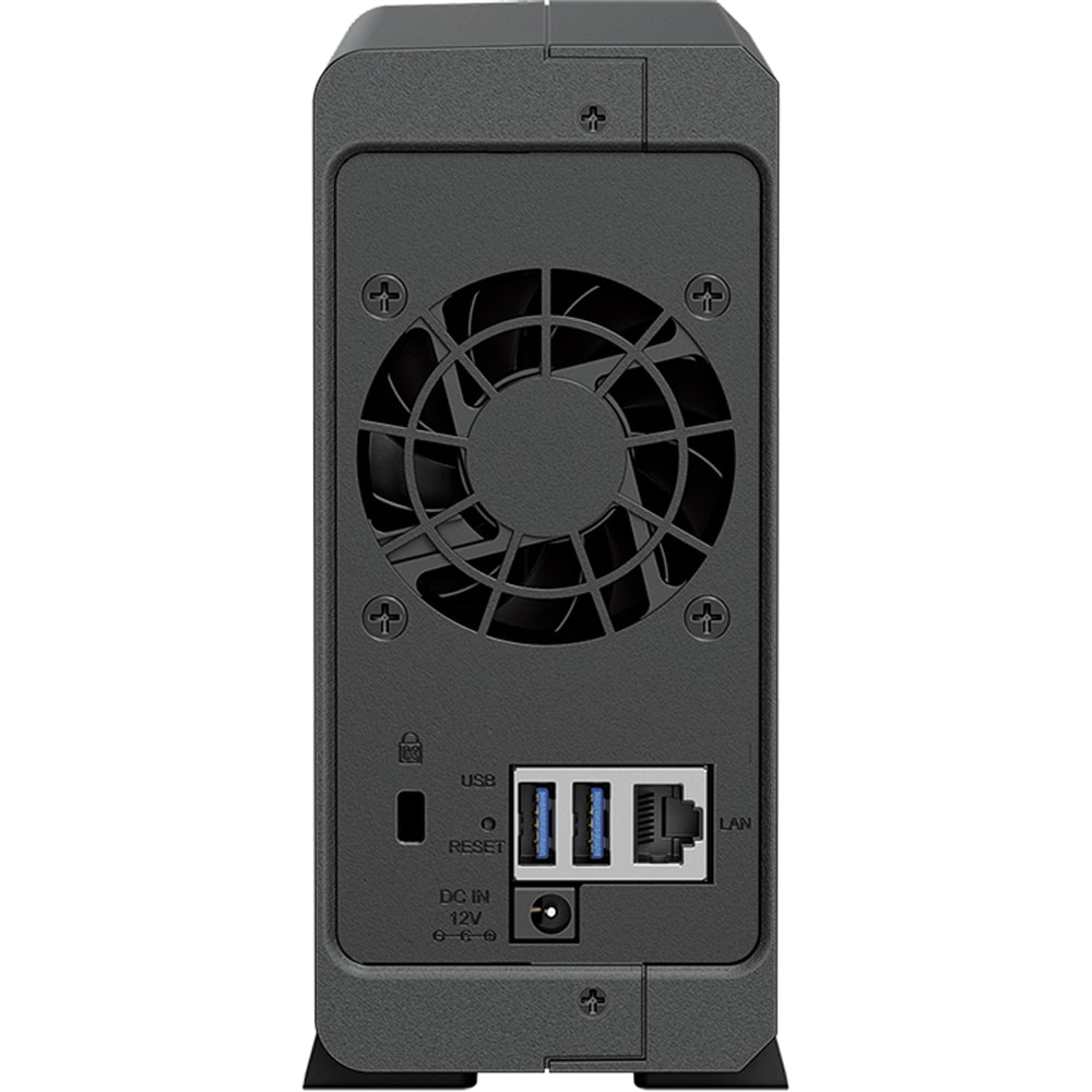 Network Attached Storage SYNOLOGY DS124, Realtek RTD1619B, 1.7GHz, 1GB, 1-Bays, negru