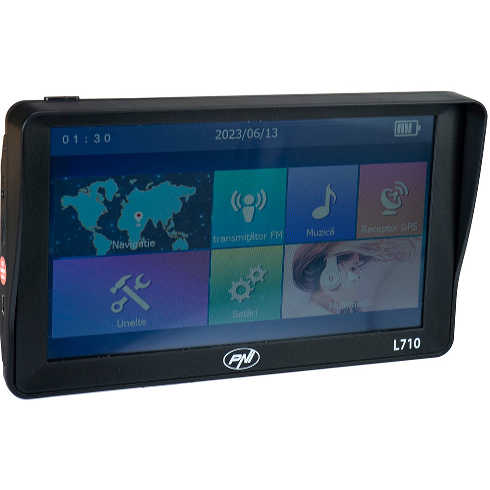 Sistem de navigatie GPS PNI L710, 7" Touch, 16 GB, Fara Harta